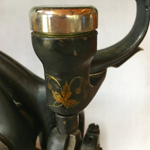 1920's Willcox & Gibbs Electric Sewing Machine, Chain Stitch Model with Foot Pedal