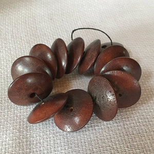 Vintage Button Collection in Blue Tin, Bakelite, Glass, Metal, Shell & More, c. 1930s–1950s