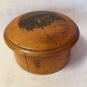 Mauchline Ware Spool Holder “Abbotsford”
