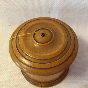 Mauchline Ware String Holder “Hastings Pier” with Thread