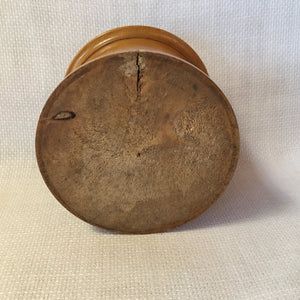 Mauchline Ware String Holder “Hastings Pier” with Thread