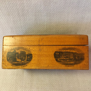 Mauchline Ware Clark’s Anchor Thread Box “Rothesay”