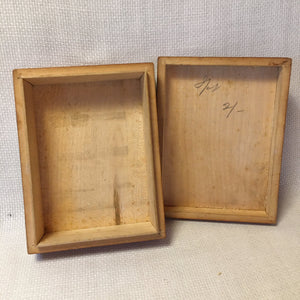 Early 1900's Mauchline Ware Card Box with 1930s “Kan-U-Go” Word Game