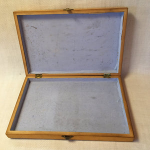 Mauchline Ware Box with Portrait of a Young Girl