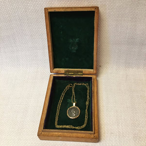 Mauchline Ware Jewelry Presentation Box, High Street Elie Scene