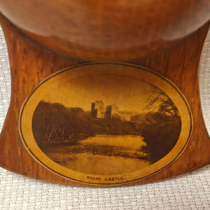 Mauchline Ware Scoop Made from Wood of Old Roofing of Doune Castle