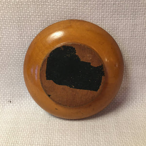 Mauchline Ware Bowl & Napkin Ring Set – Dundee & World’s Columbian Exposition