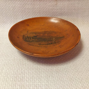 Mauchline Ware Bowl & Napkin Ring Set – Dundee & World’s Columbian Exposition