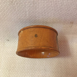 Mauchline Ware Bowl & Napkin Ring Set – Dundee & World’s Columbian Exposition