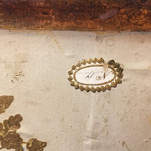 Victorian Wooden Sewing Box with Silk Threads & Tools – c. 1890s