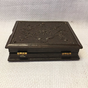 Antique Union Case for Ambrotype or Tintype, c.1855–1860 Photo Case, S. Peck Patent