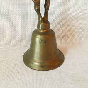 Mid-Century Brass Giraffe Bell
