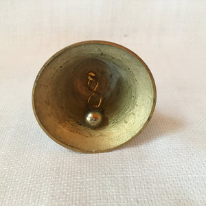 Mid-Century Brass Giraffe Bell