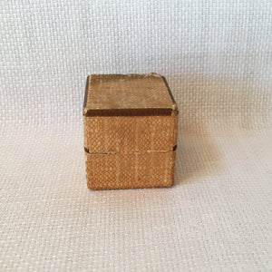 Antique 10K Gold Baby Ring with Original Ring Box, Engraved Band, Early 1900s