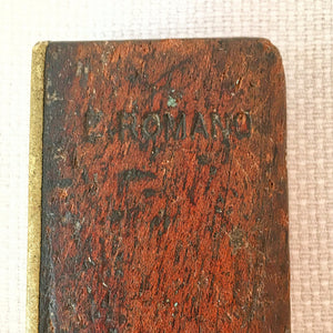 Antique Wooden Square & Handcrafted Scribe