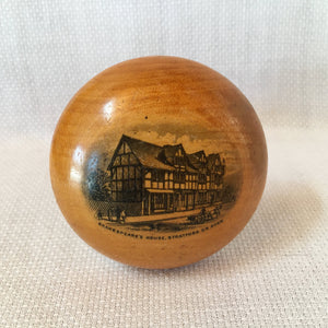 Mauchline Ware Darner, Shakespeare House Stratford