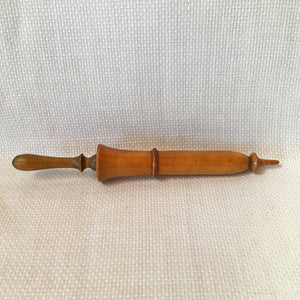 Mauchline Ware Needle Holder, Umbrella Shape, Spitzberg