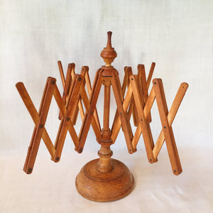 Vintage Italian Wooden Yarn Swift, Umbrella Style