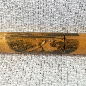 Set of 2 Mauchline Ware Needle Cases