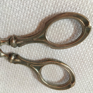 Sterling Silver Thimble & Sterling Silver Sewing Scissors