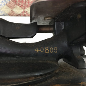 1910s–1920s Western Electric Sewing Machine with Original Wooden Case