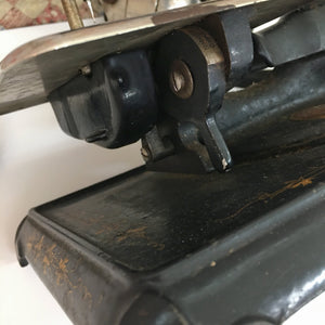 1910s–1920s Western Electric Sewing Machine with Original Wooden Case