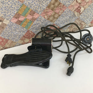 1910s–1920s Western Electric Sewing Machine with Original Wooden Case