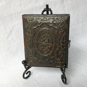 Antique Ambrotype Photo of Victorian Woman in Velvet Lined Union Case