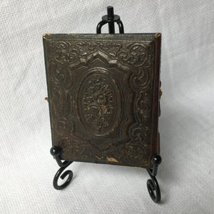 Antique Ambrotype Photo of Victorian Woman in Velvet Lined Union Case