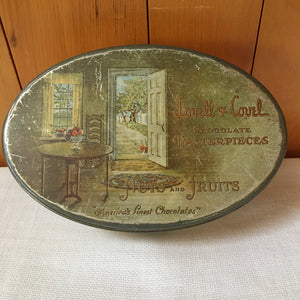 Vintage 1920s-1940s Cream and Green Kitchen Collection, Enamelware, Candy Tin, Rawleigh Baking Powder Tin, Bowl, Utensils