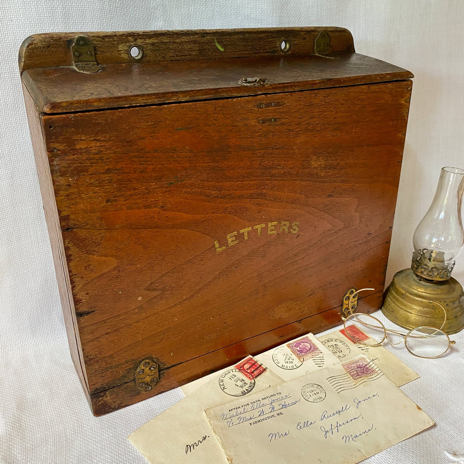 Antique Tapley’s Self-Indexing Letter File 1879 Patent Springfield Printing Co.