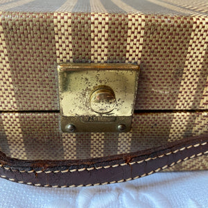 Vintage Art Deco 1930's - 1940s Complete Vanity Dresser Set in Fitted Case