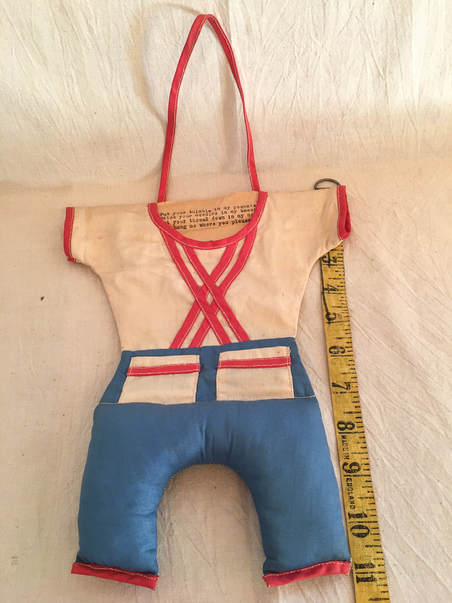 Vintage Folk Art Sewing Whimsy