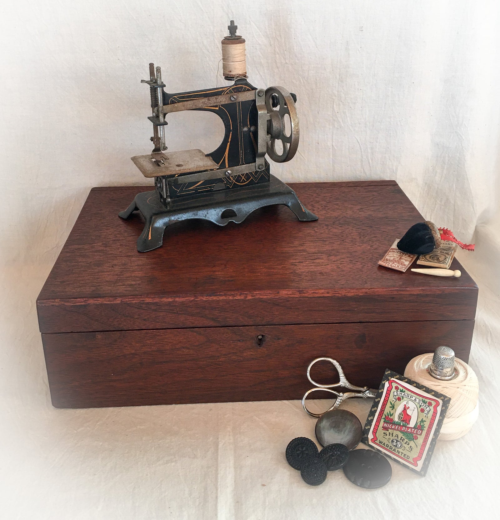 Early 1900’s Sewing Box