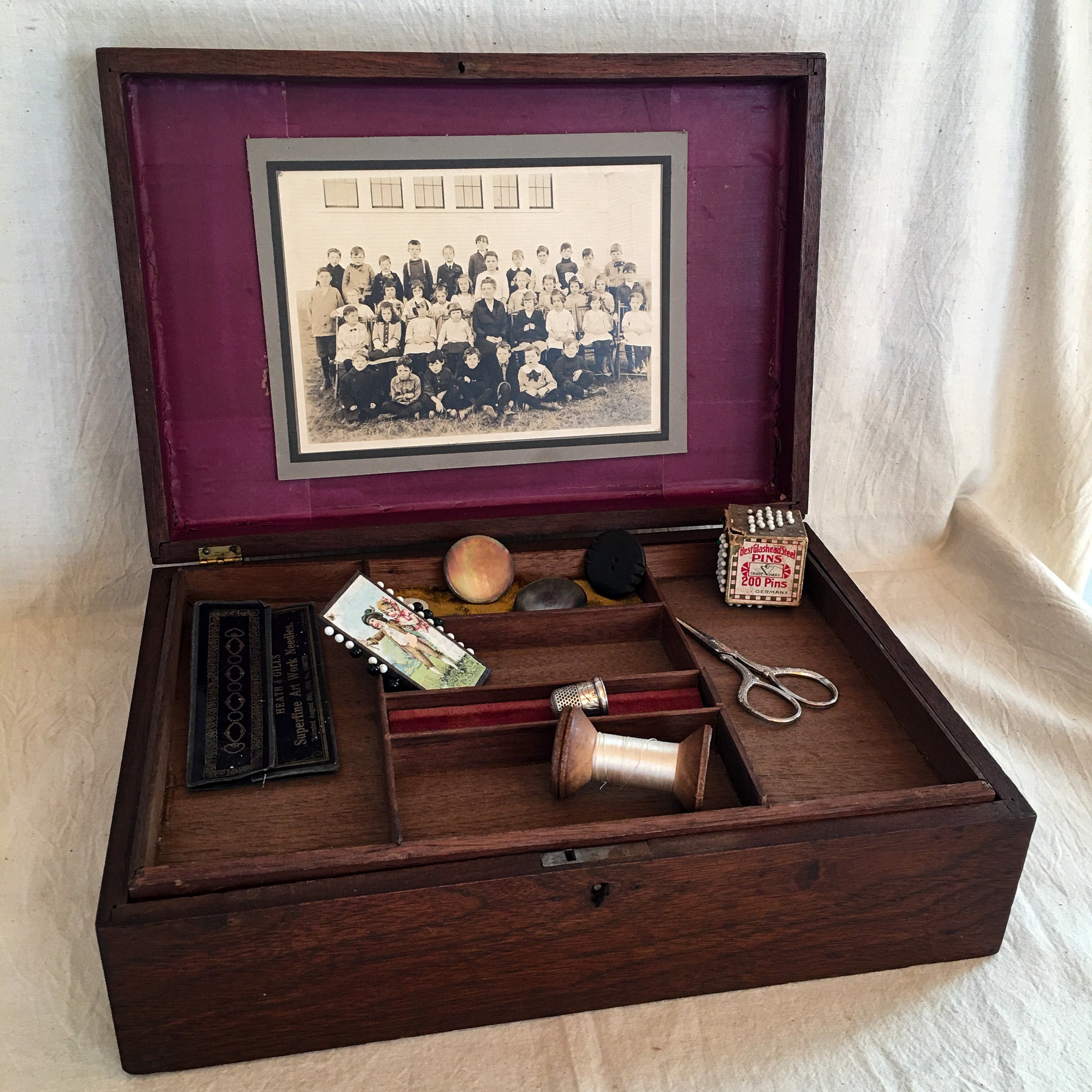 Early 1900’s Sewing Box