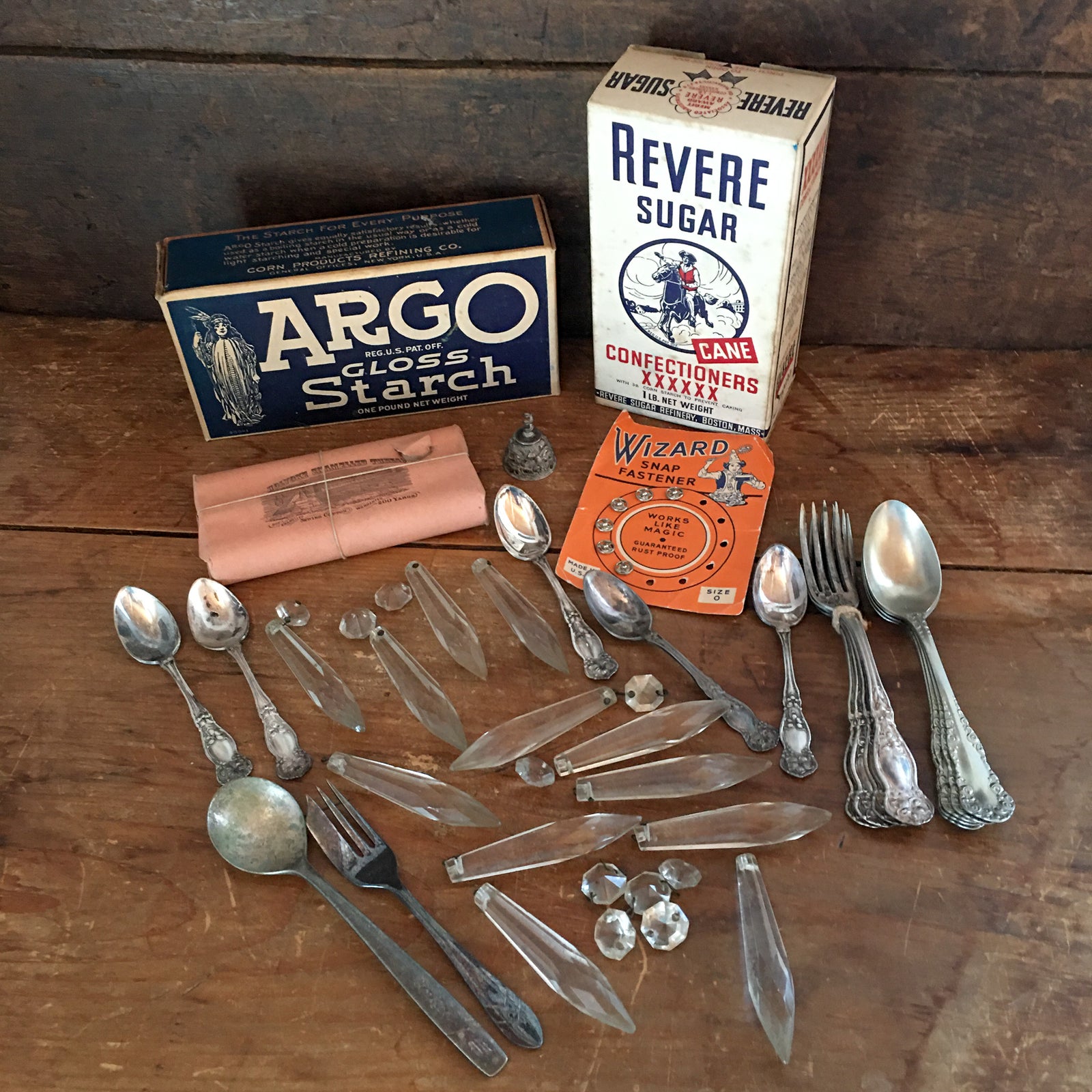 Odds and Ends! Silver and Crystal!