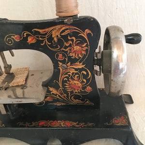 1930’s Toy Sewing Machine, Made in Germany, Works Very Well!