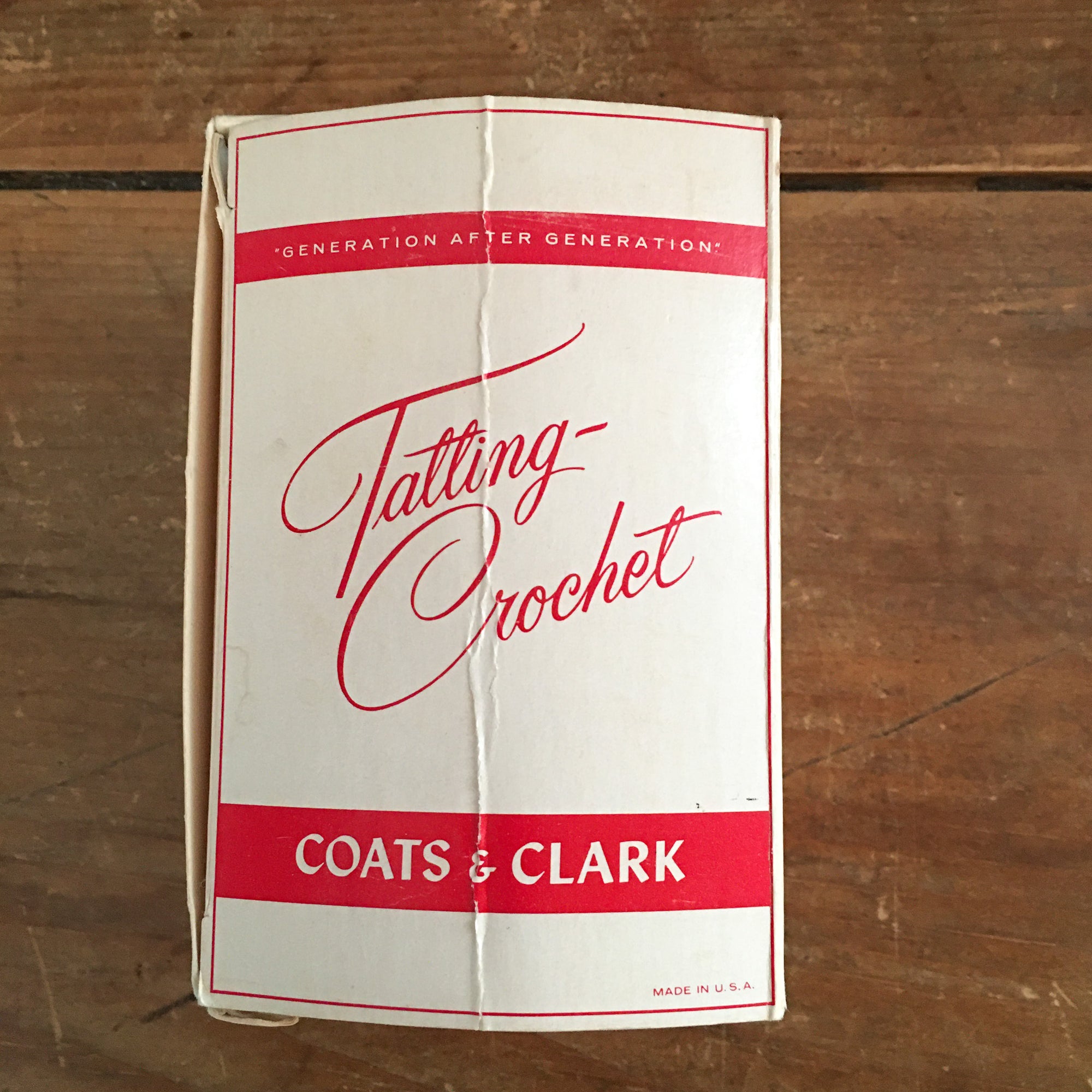 Vintage Coats & Clark Tatting/Crochet Cotton, 12 Skeins in Original Box