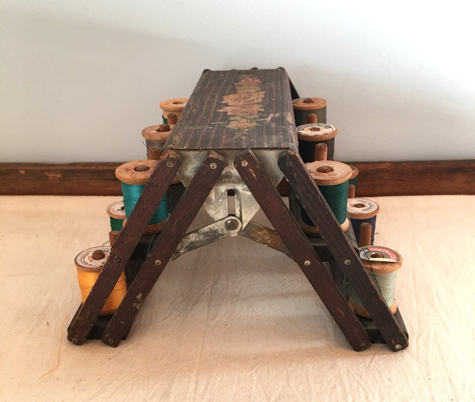 Vintage Folding Spool Holder