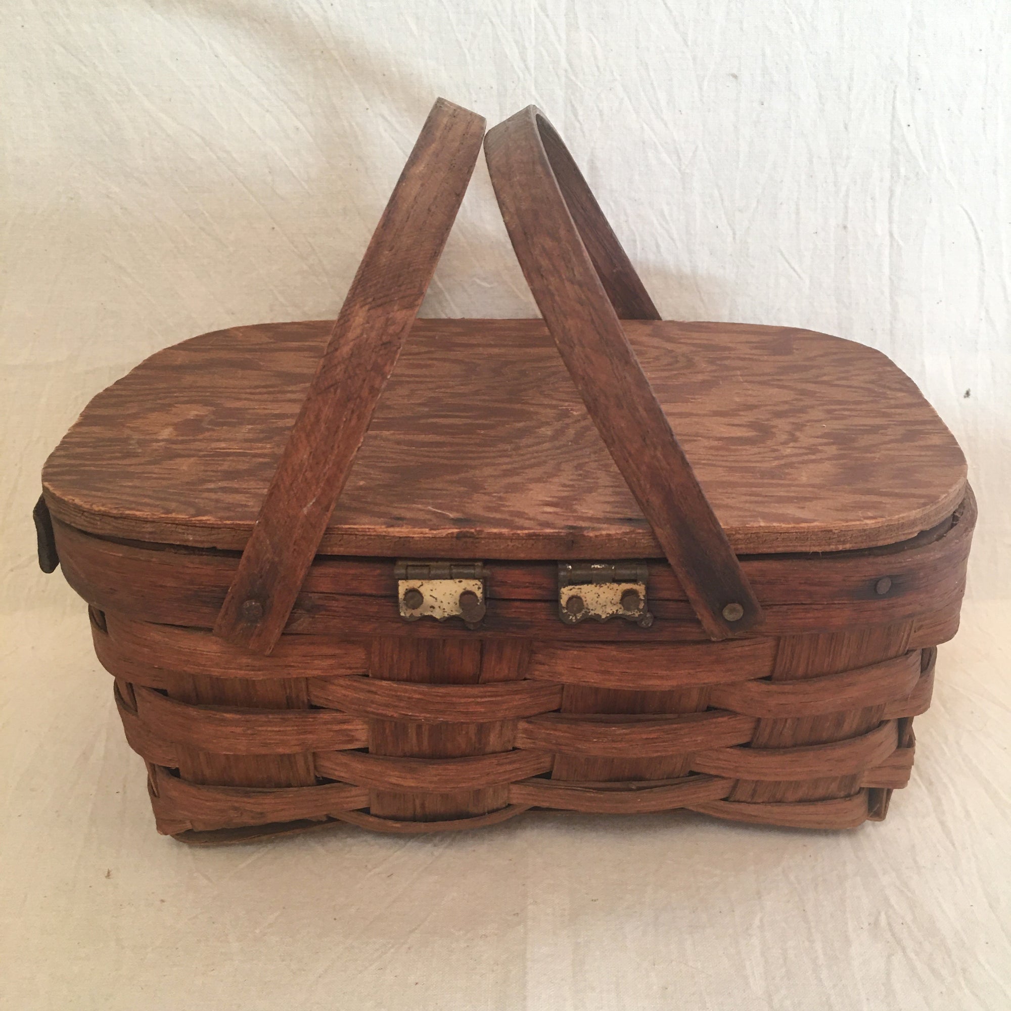 Early 1900’s Child’s Picnic Basket/Lunch Basket (Very Small!)