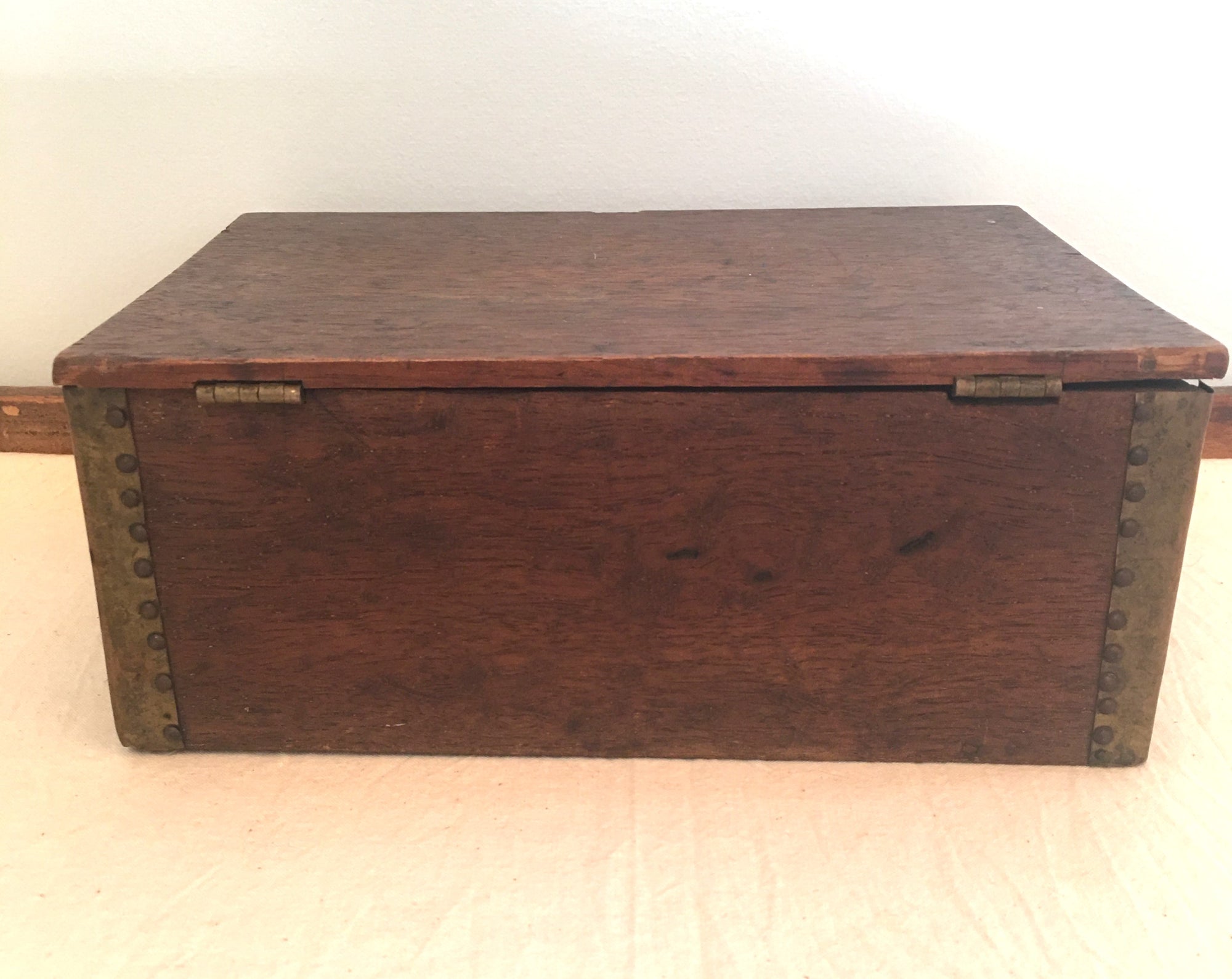 Antique Wooden Keepsake/Document Box