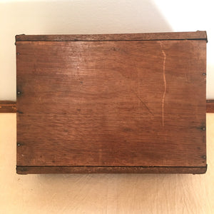 Antique Wooden Keepsake/Document Box
