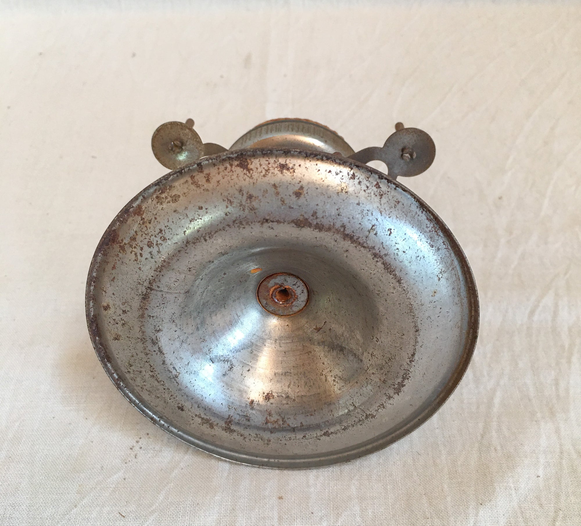 1920’s – 1940’s Metal Spool Holder with Original Pin Cushion