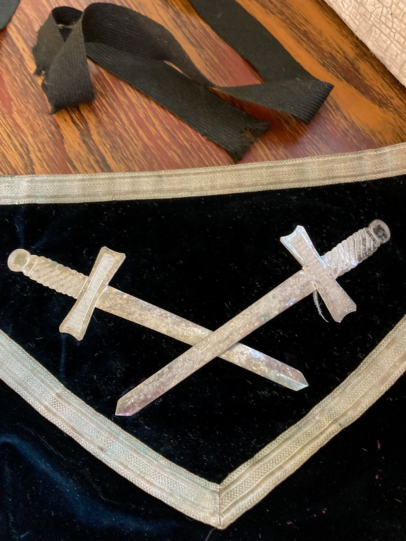 Victorian Era Masonic Knights Templar Ceremonial Regalia