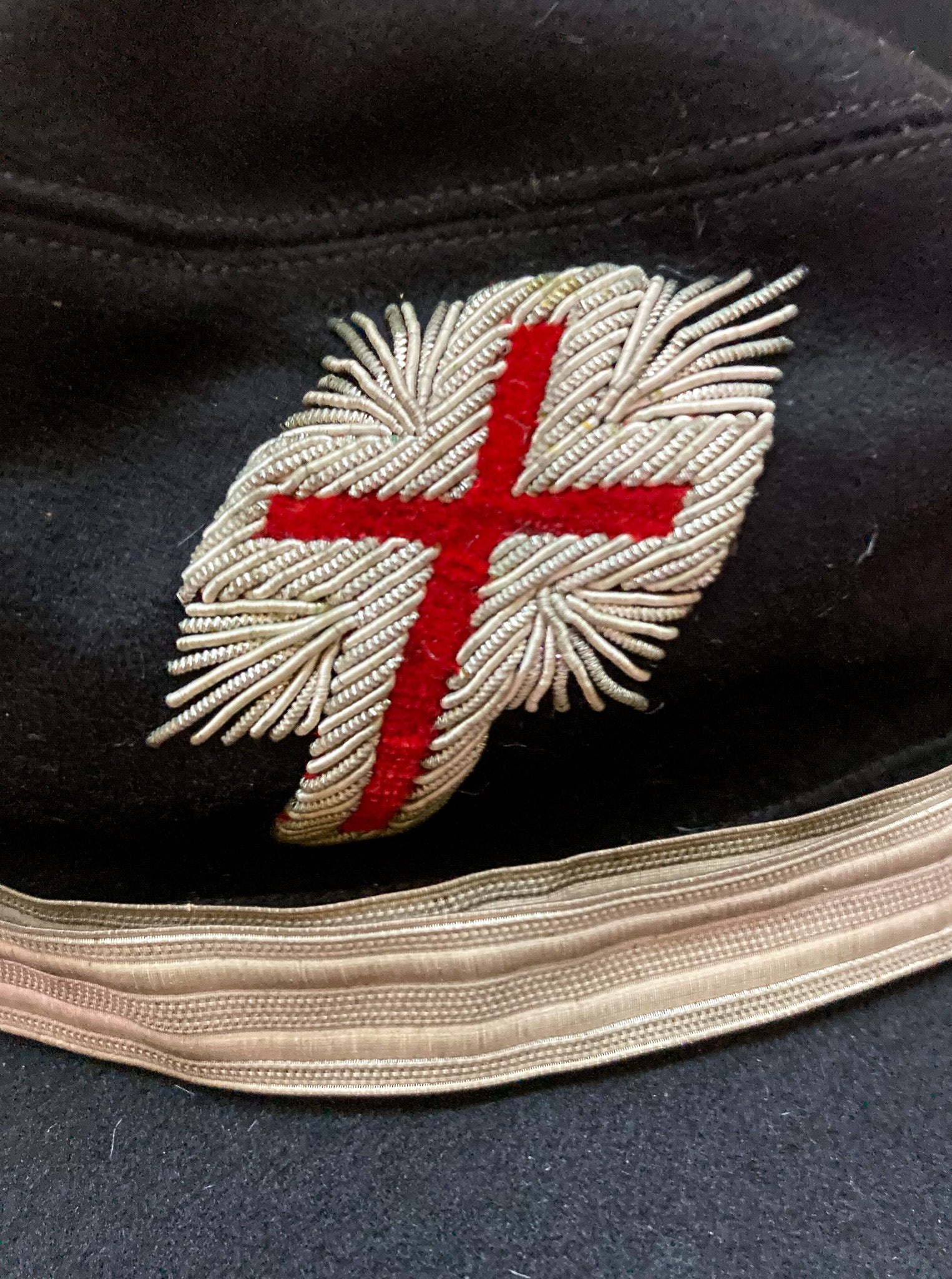 Victorian Era Masonic Knights Templar Ceremonial Regalia