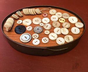 Button Bundle, Bone and Shell