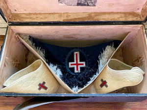 Victorian Era Masonic Knights Templar Ceremonial Regalia