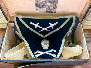 Victorian Era Masonic Knights Templar Ceremonial Regalia