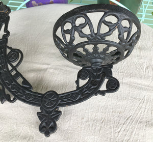 Antique Cast Iron Swing Arm Wall Mount Bracket