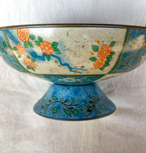 Mid-Century Baret Ware Enameled Pedestal Bowl